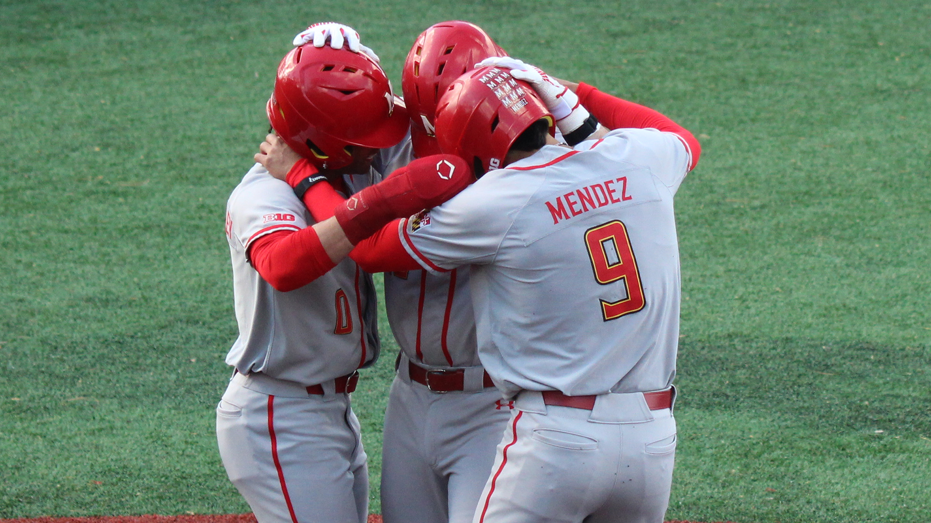 Devin Russell Celebrates a Homer Against Richmond