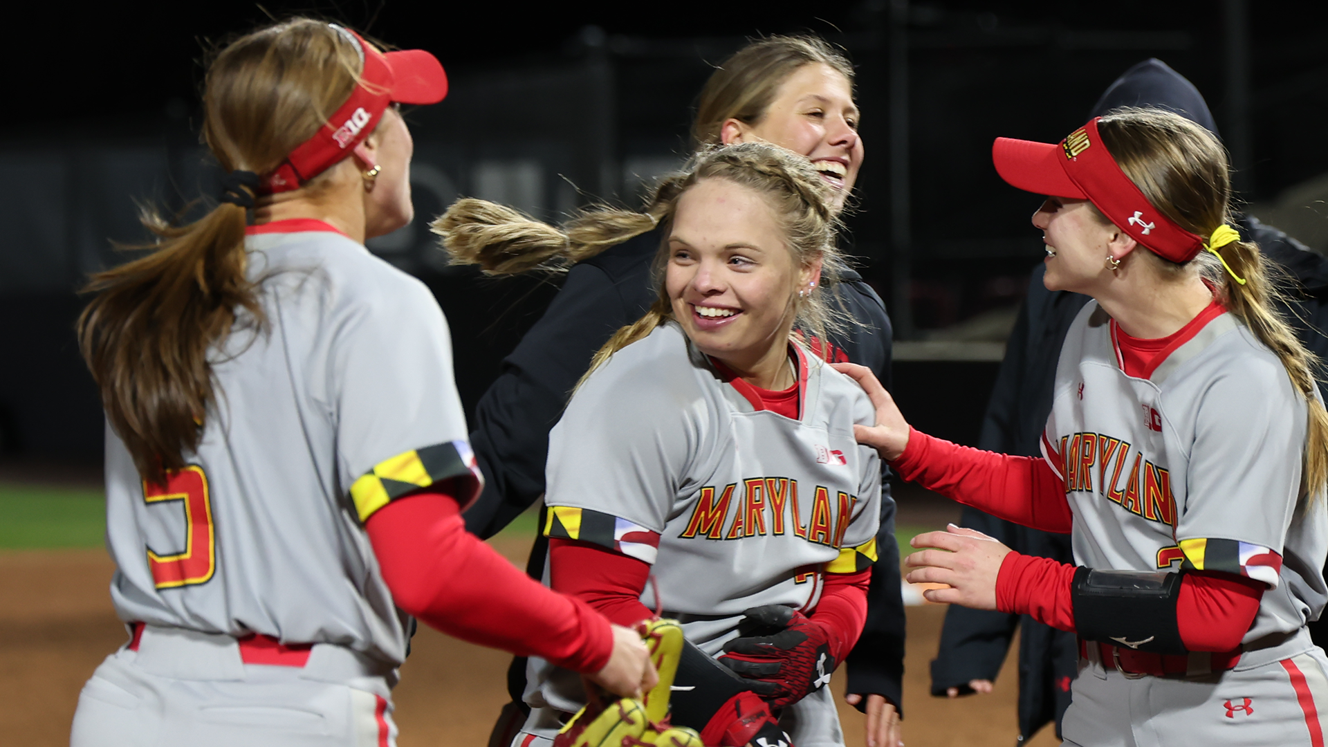 Matti Benson Celebrates Her Walkoff Grand Slam Against George Washington