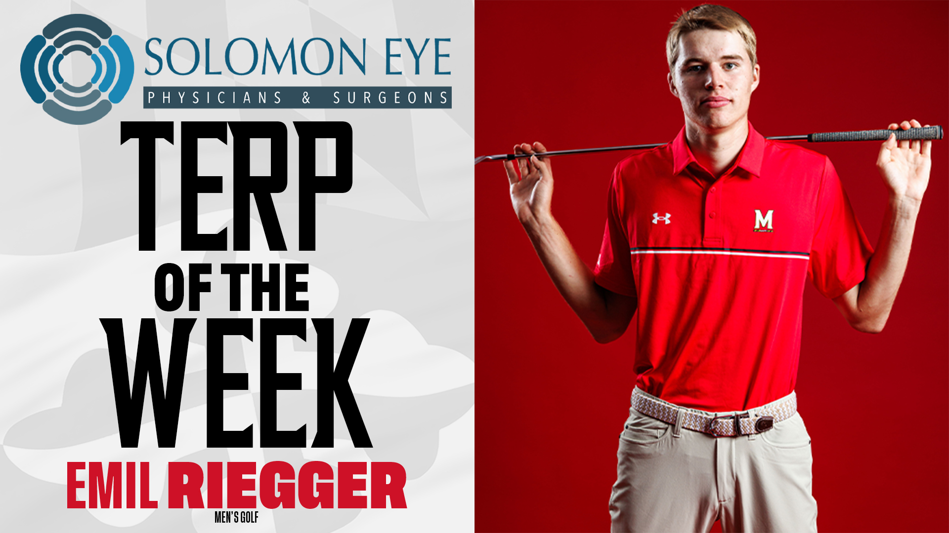 Emil Riegger Solomon Eye Terp of the Week graphic
