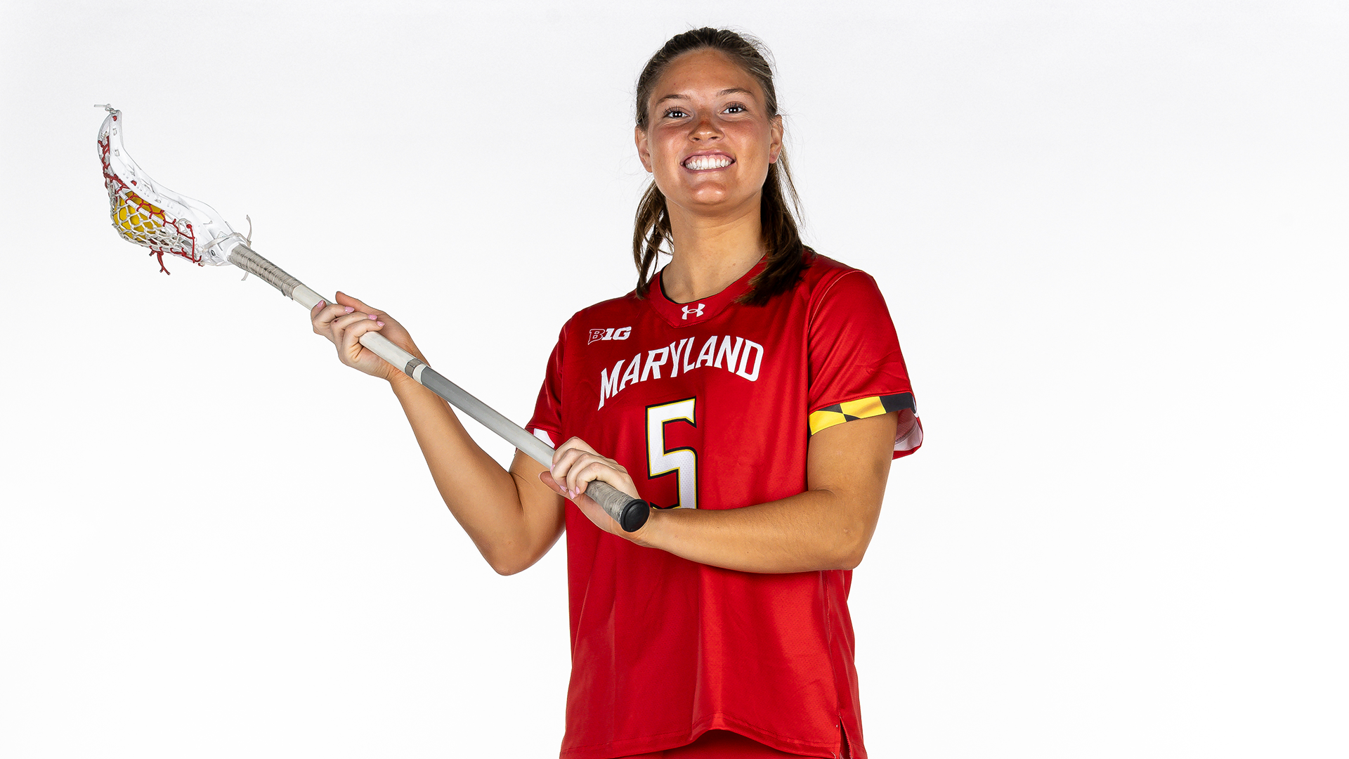 Kayla Gilmore posed white backdrop at Content Day 