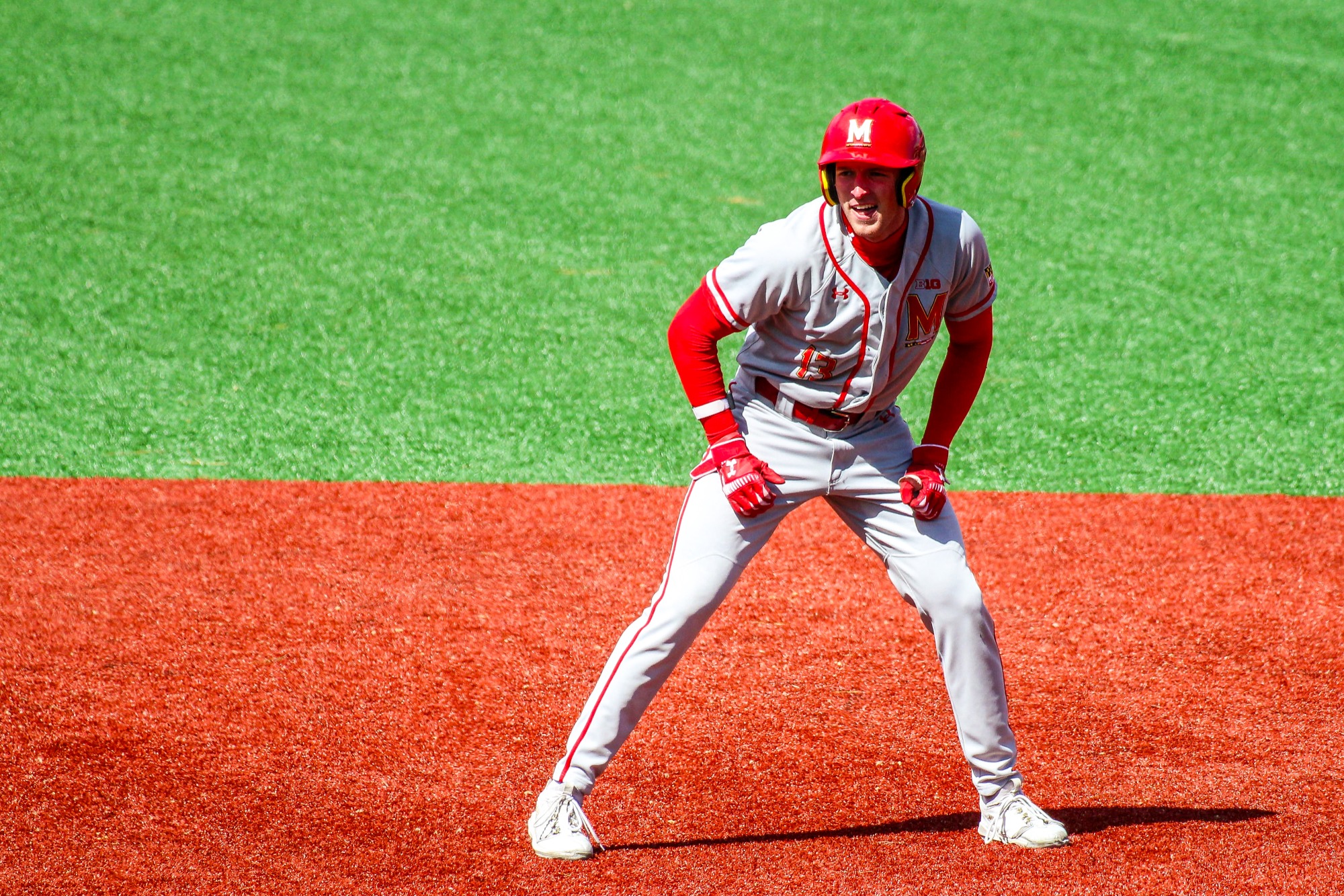 First Baseman/Outfielder Ryan Costello (13)Maryland Terrapins Baseball vs Richmond Spiders at Alexander Field in Richmond, VA on Tuesday, Mar. 17, 2026. Photos Provided by Richmond