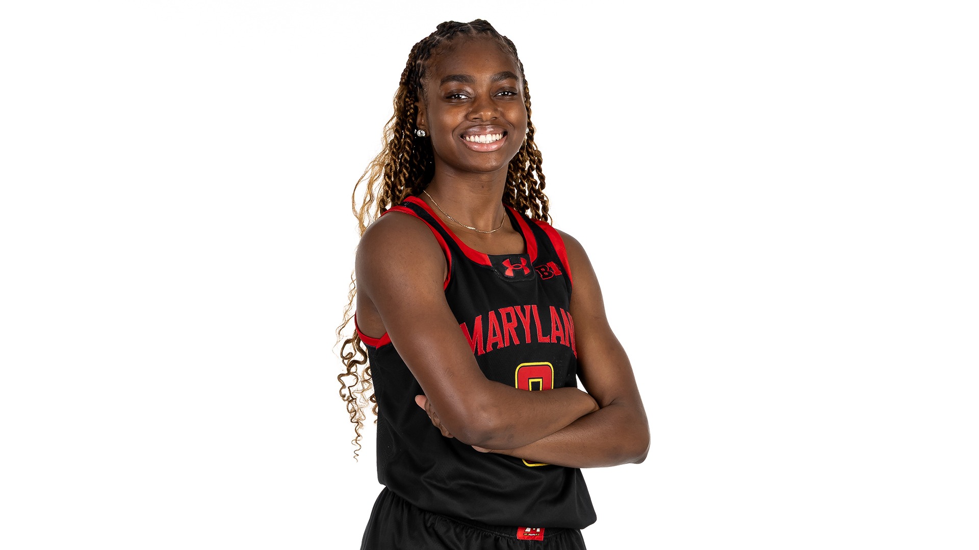 Kyndal Walker black uniform posed