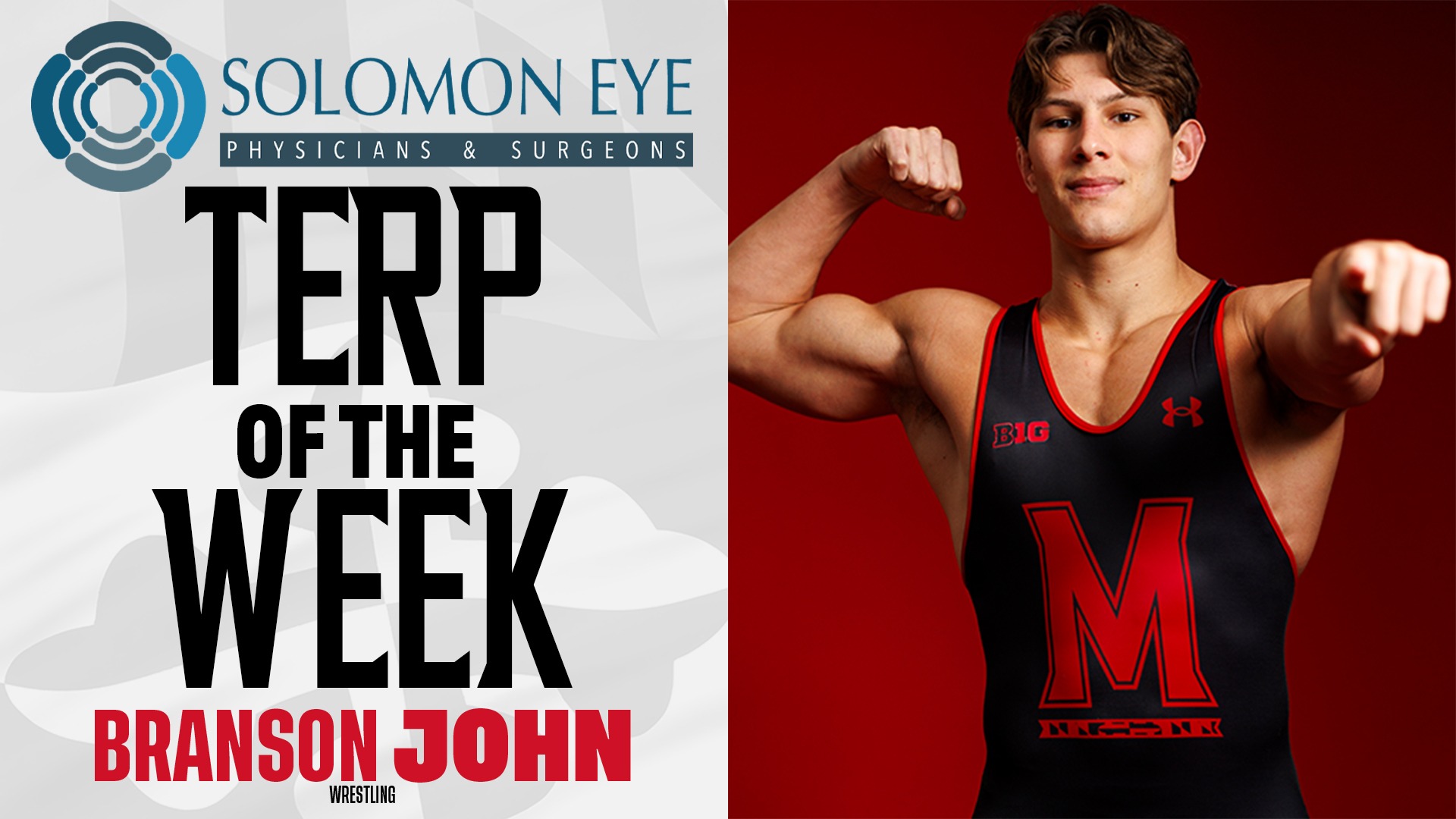 Branson John Terp of the Week Graphic