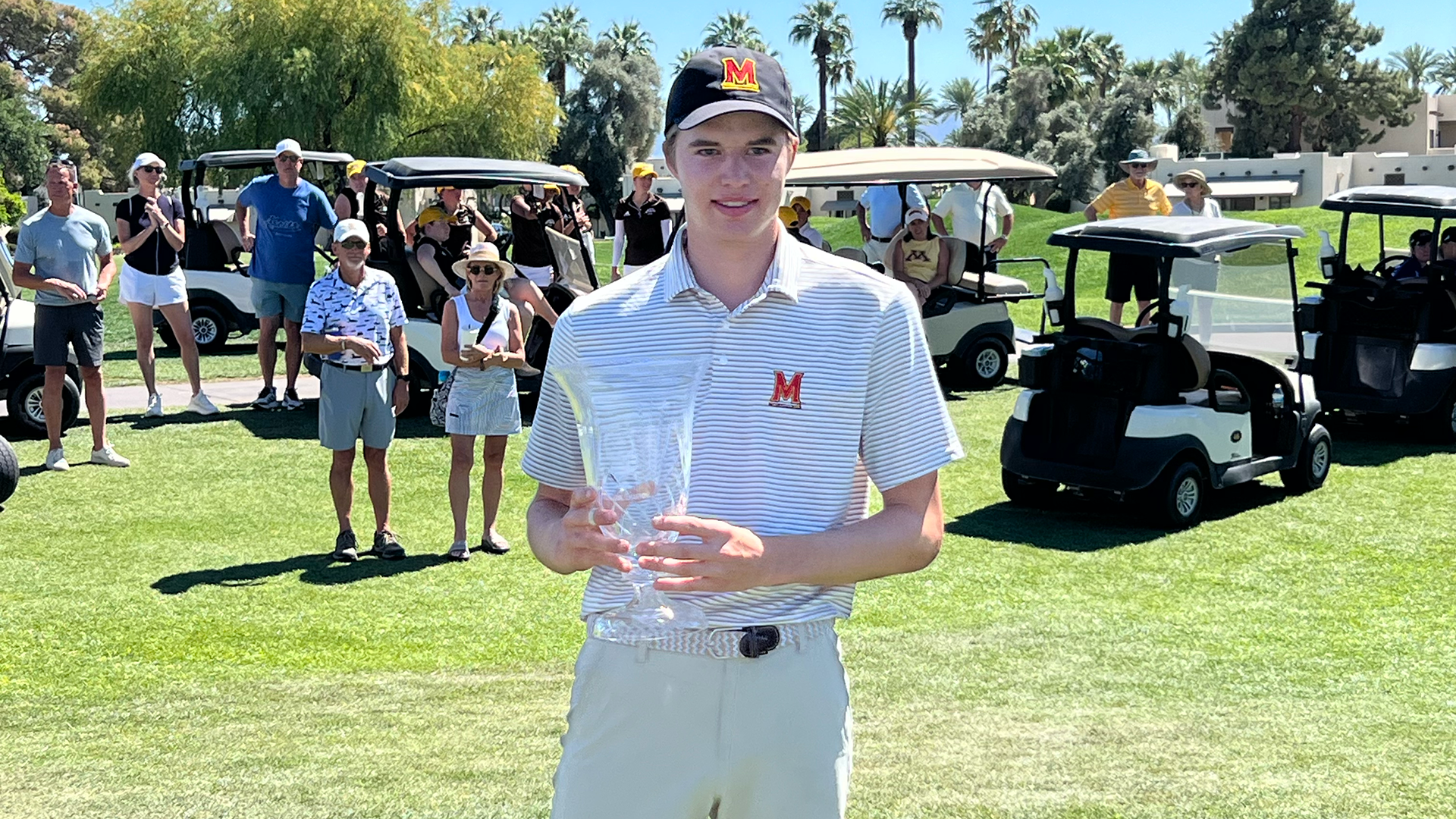 Emil Riegger wins the Bell Bank 