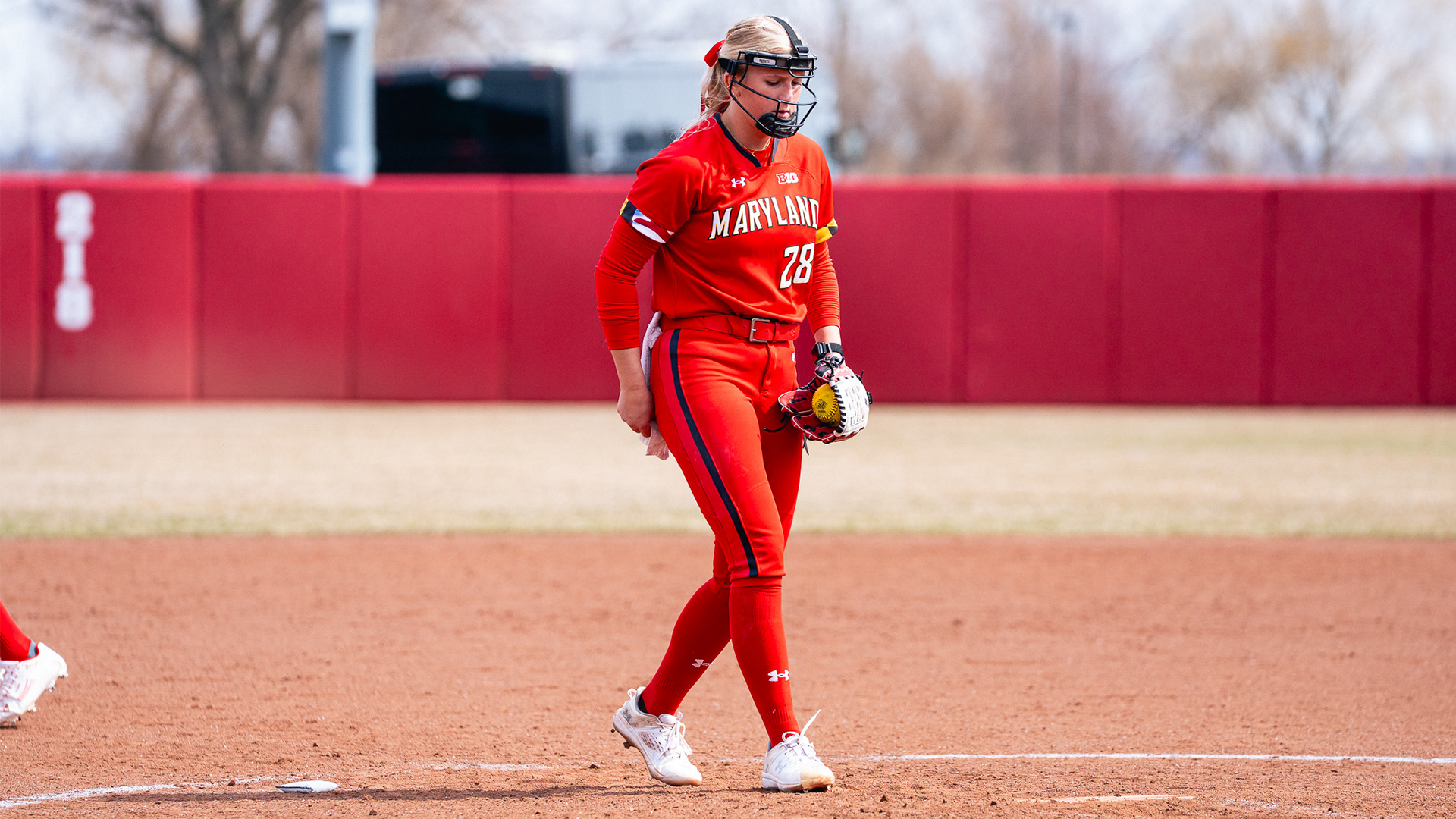 Aubrey in the circle at wisconsin