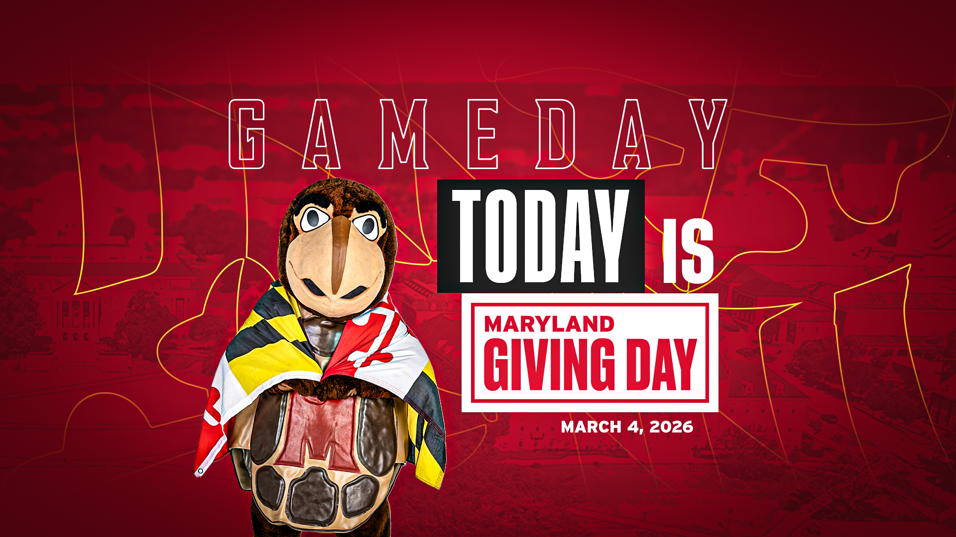 Giving Day Is Gameday for Maryland Athletics on March 4