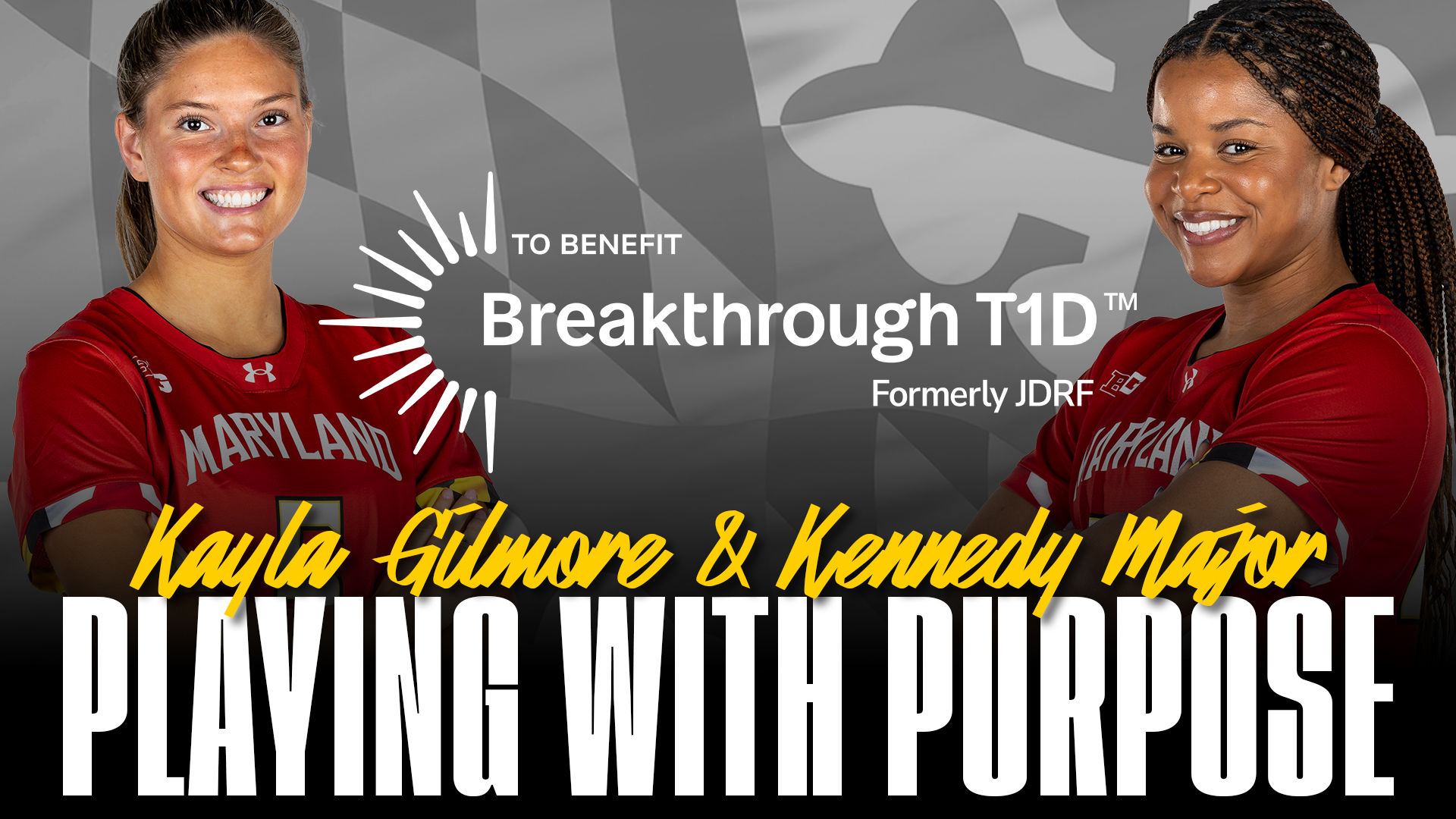 Kennedy Major, Kayla Gilmore Join Cathy Reese in Maryland Women’s Lacrosse Fight Against Type 1 Diabetes