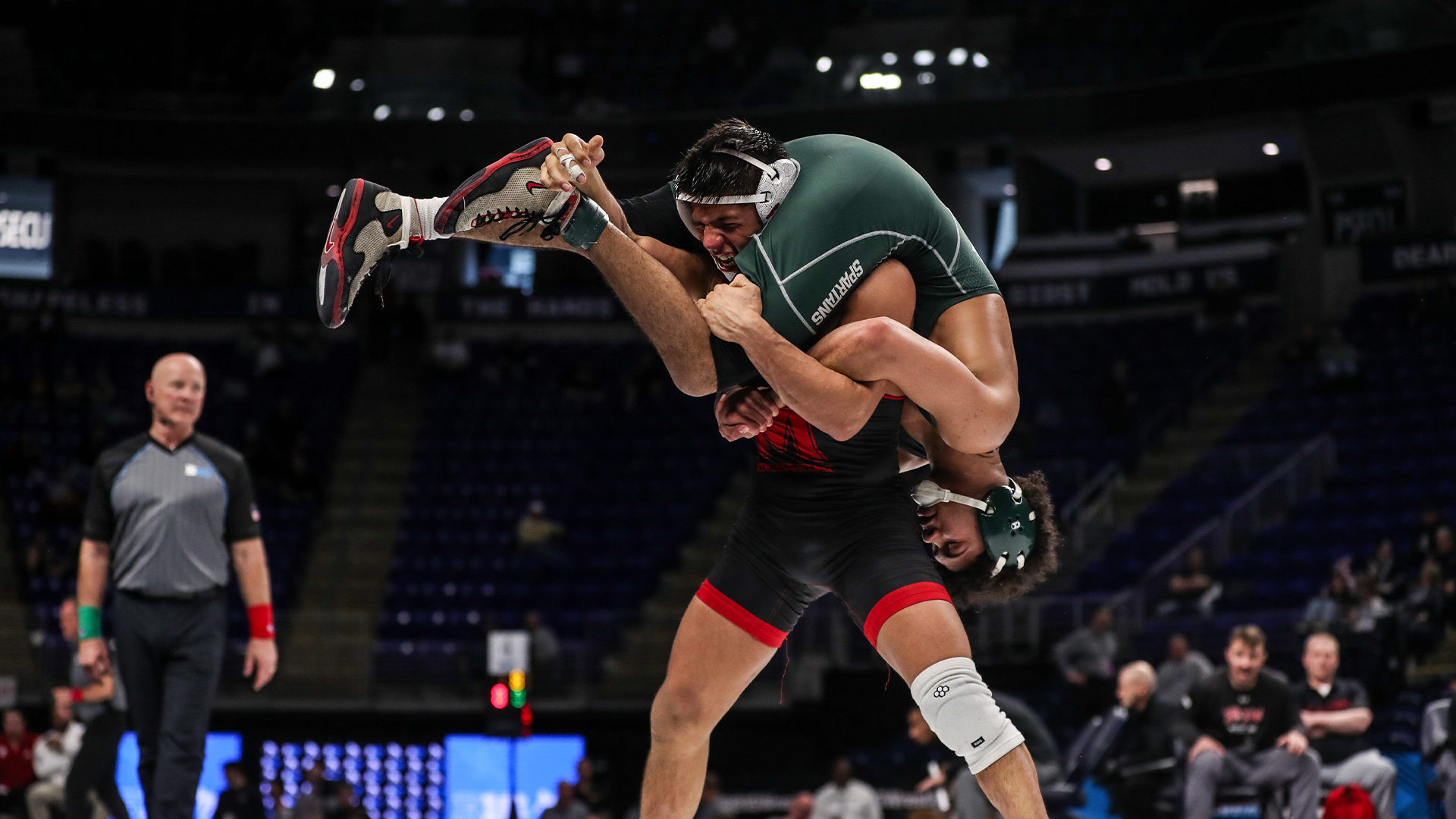 Dario Lemus defeats Michigan State at B1G Championships