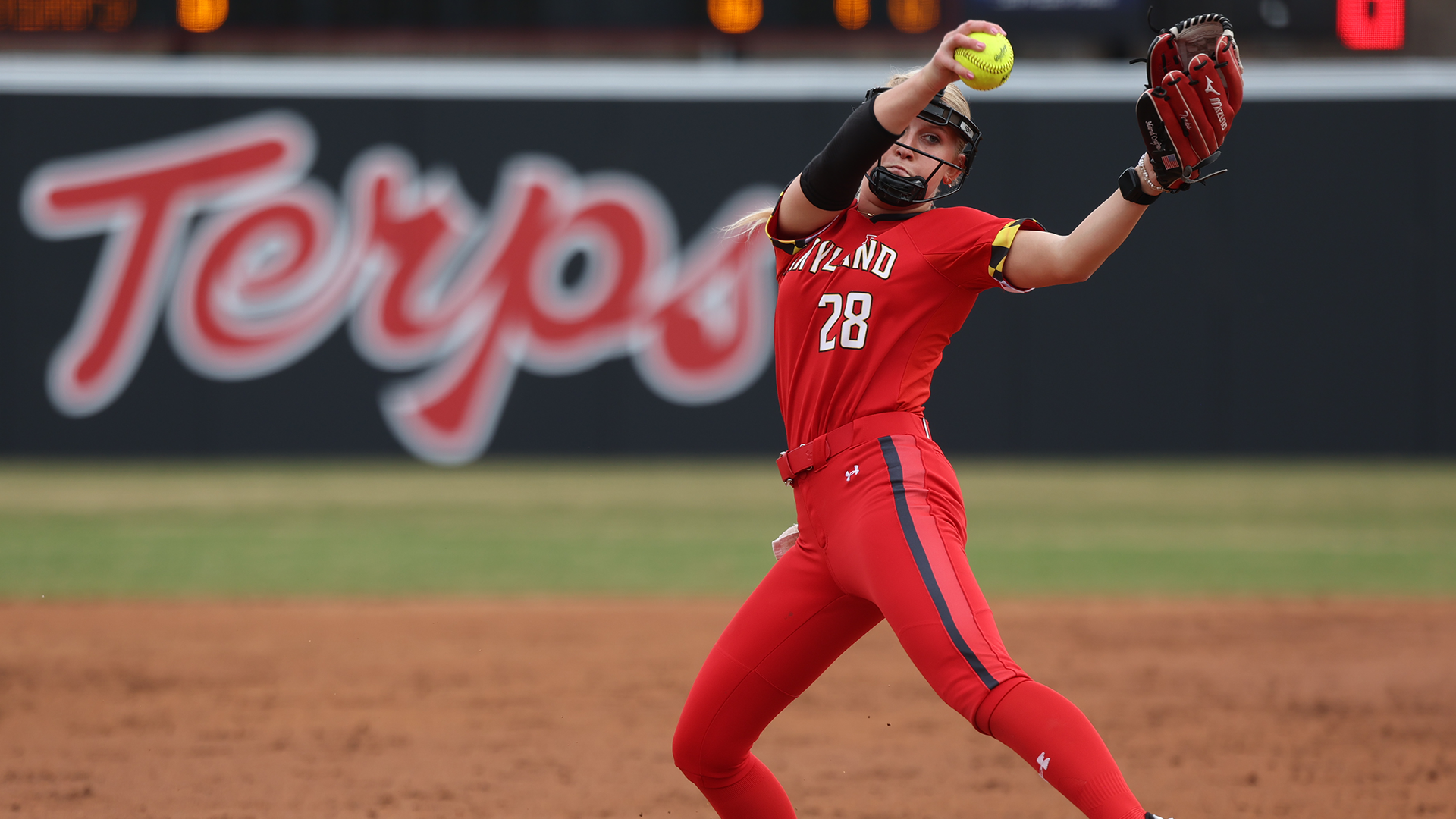 Aubrey Wurst Pitches Against Rutgers