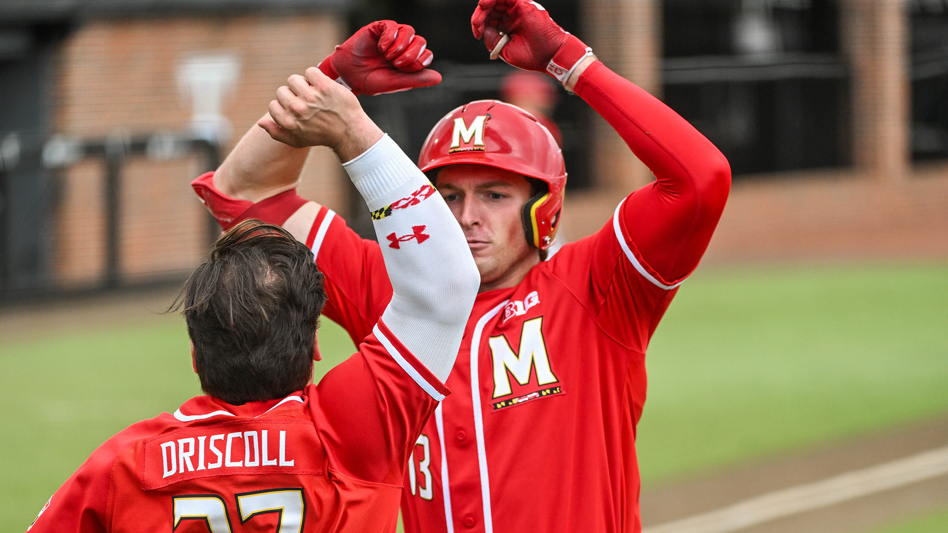 Ryan Costello Celebrates a Homer Against Troy