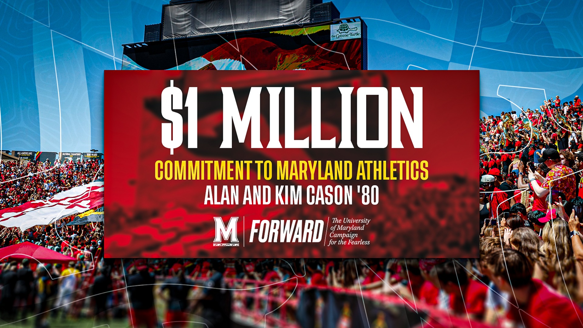 Maryland Athletics receives $1M Gift to Support Football Student-Athlete Scholarships