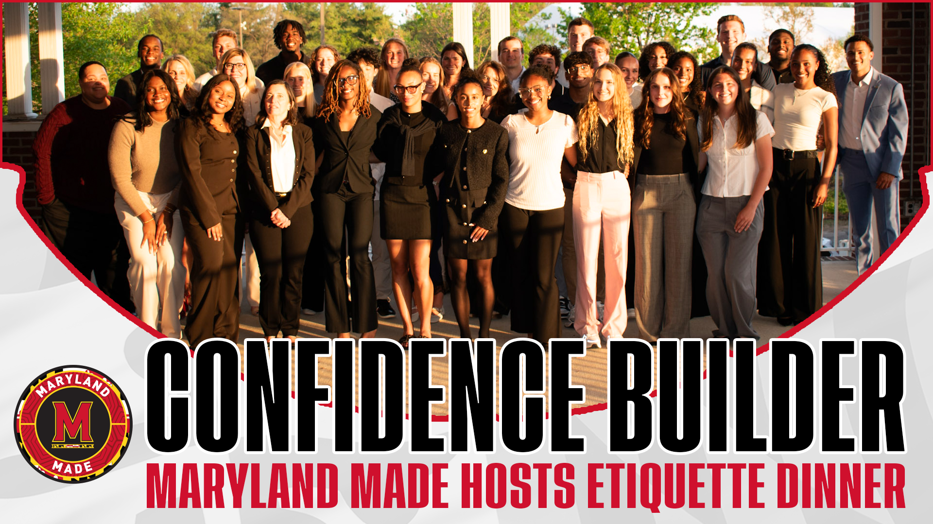 Maryland Made Hosts Etiquette Dinner As Student-Athletes Gain Professional Confidence