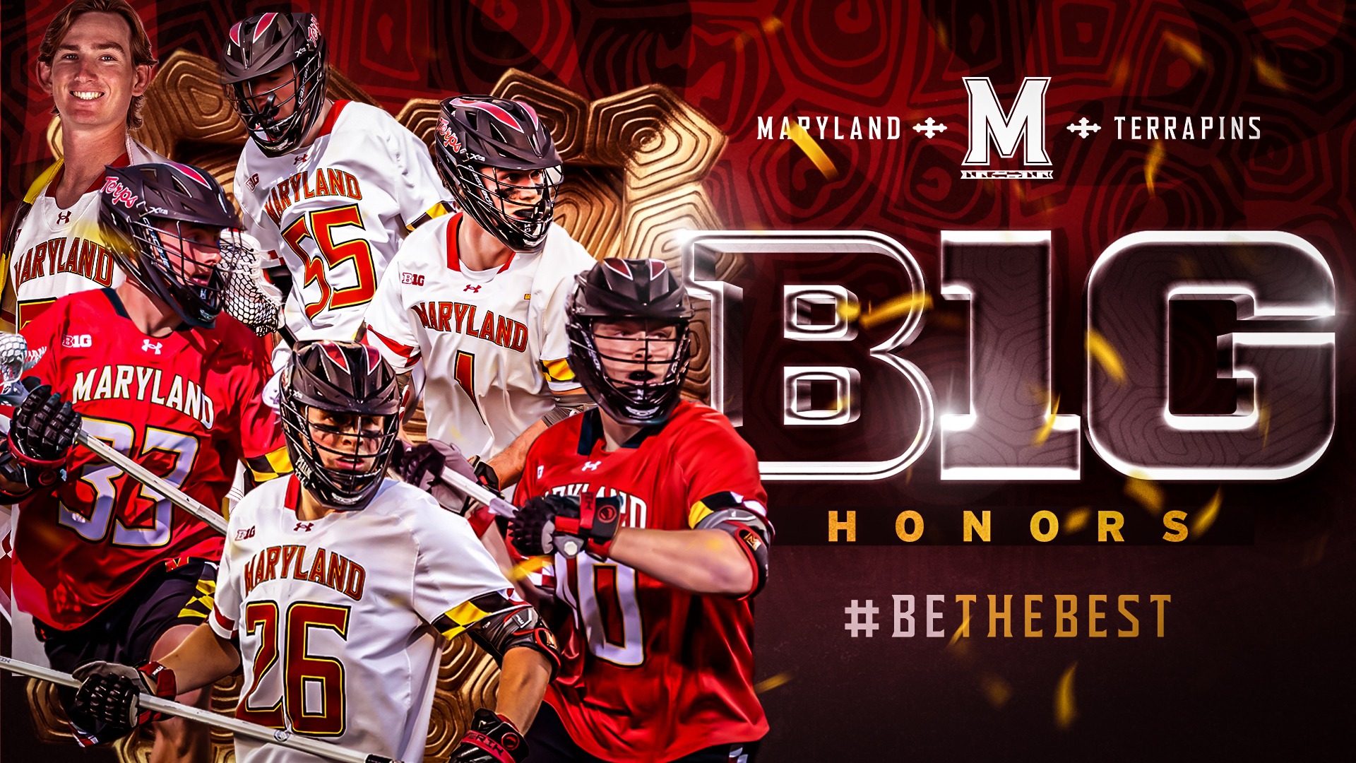 All-Big Ten Lacrosse Graphic