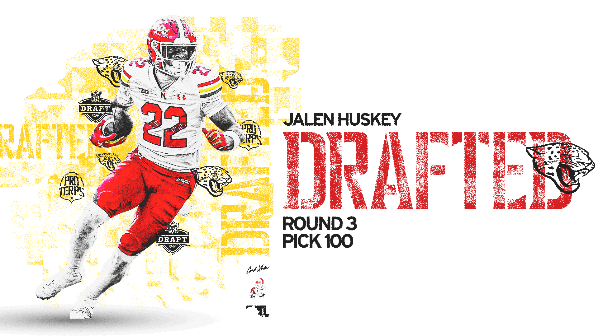 Jalen Huskey 2026 NFL Draft graphic
