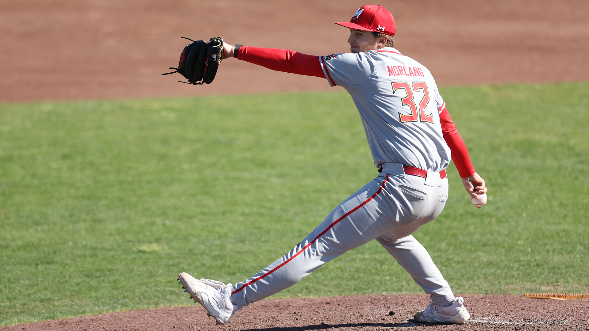Nic Morlang Pitches Against UMBC