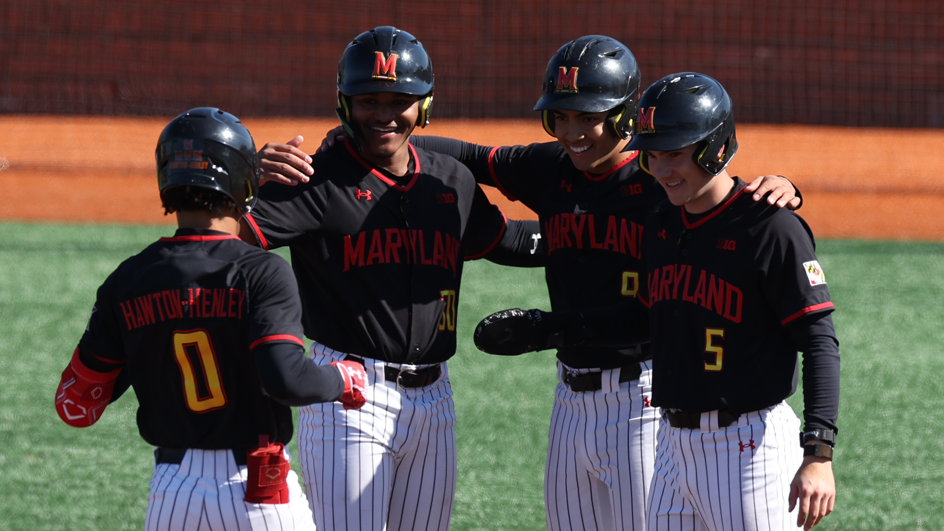 Nate Hawton-Henley Celebrates His Grand Slam Against Navy