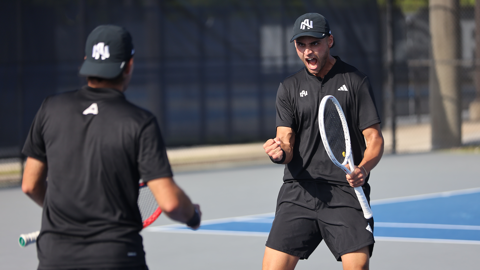 Alberto Altur at the 2025 ASUN Tournament Final on April 19, 2025