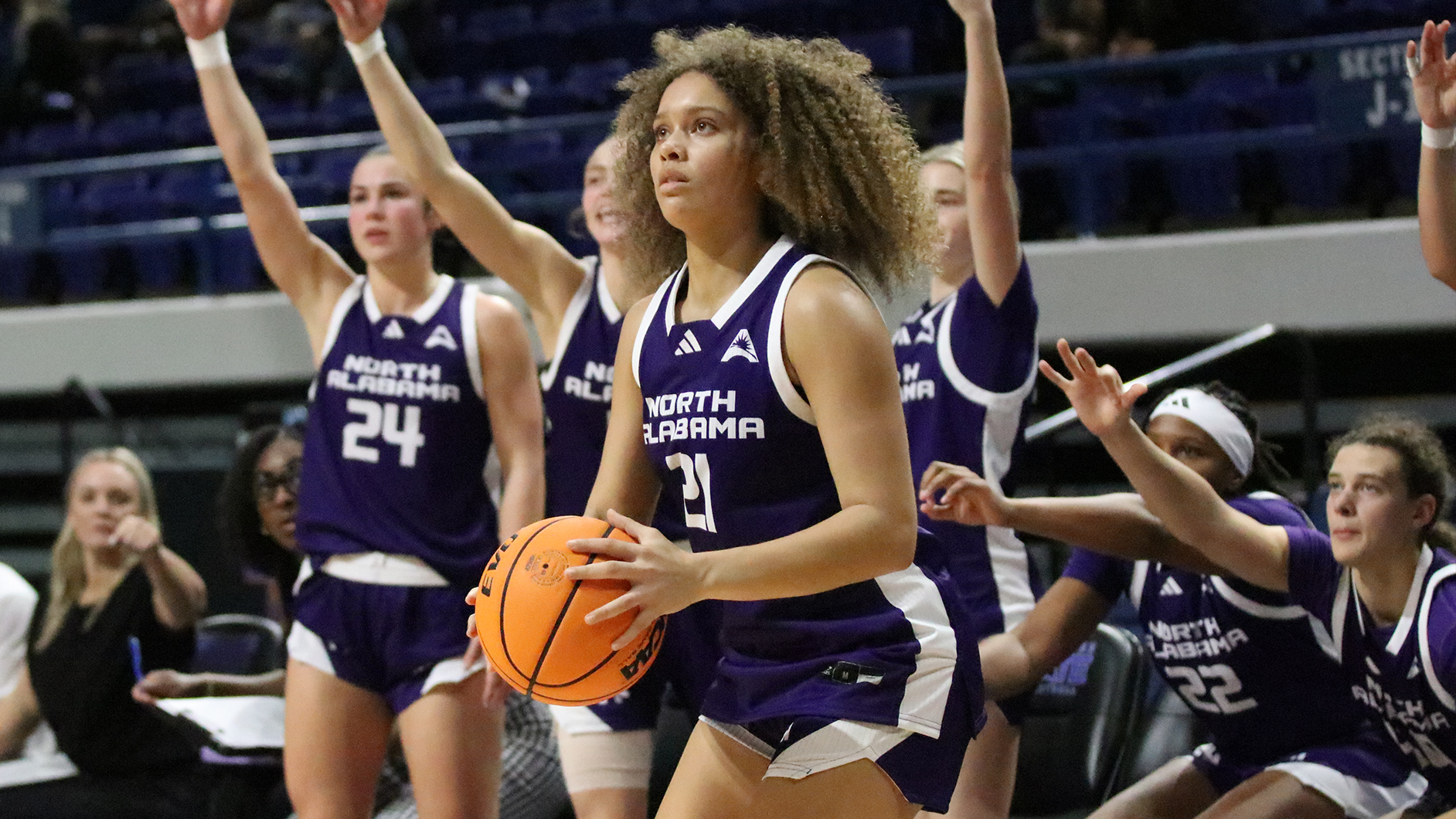 Gabby Jackson at Tennessee State on November 19, 2025