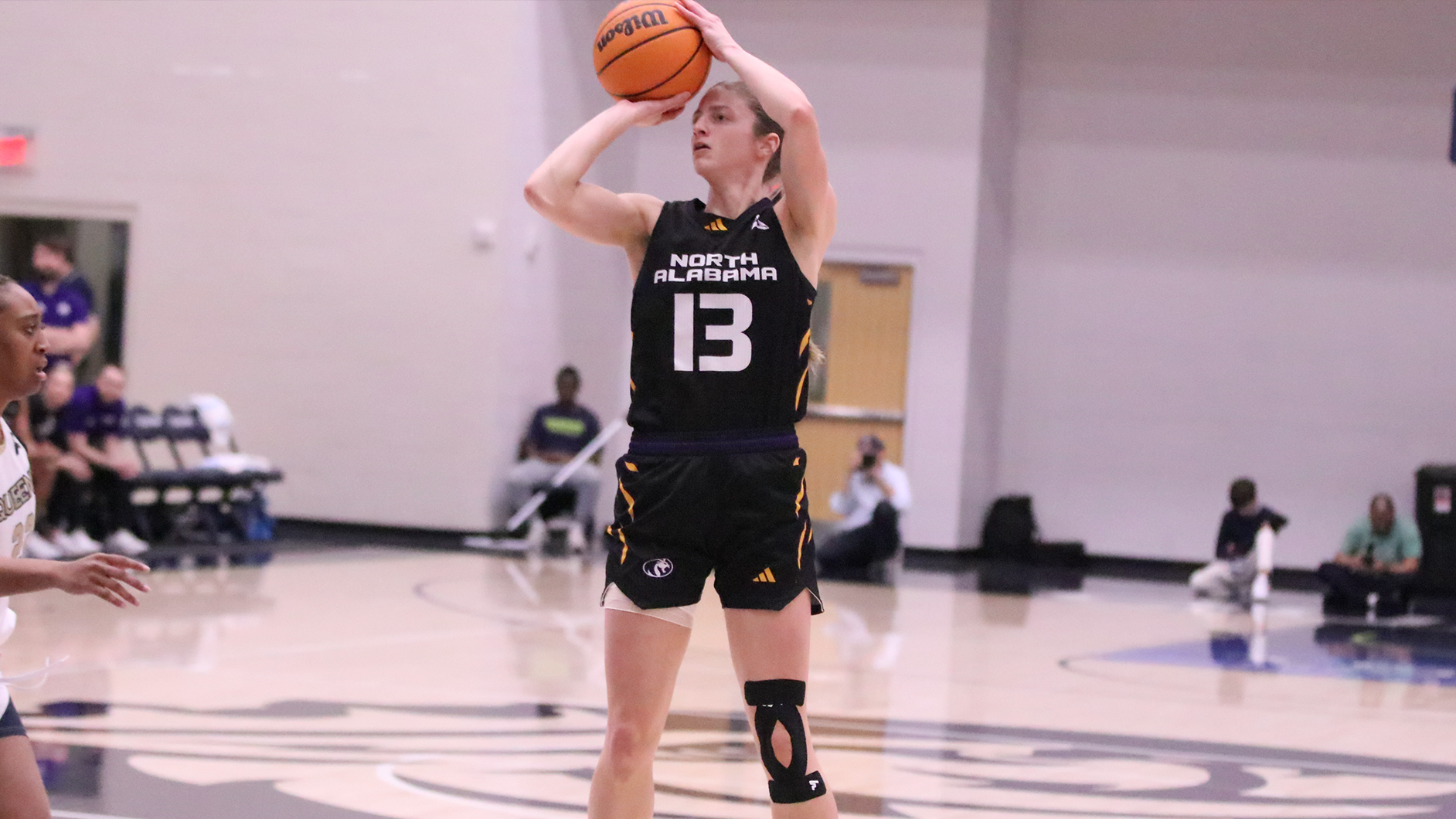 Katie Criswell against Queens on February 7, 2026