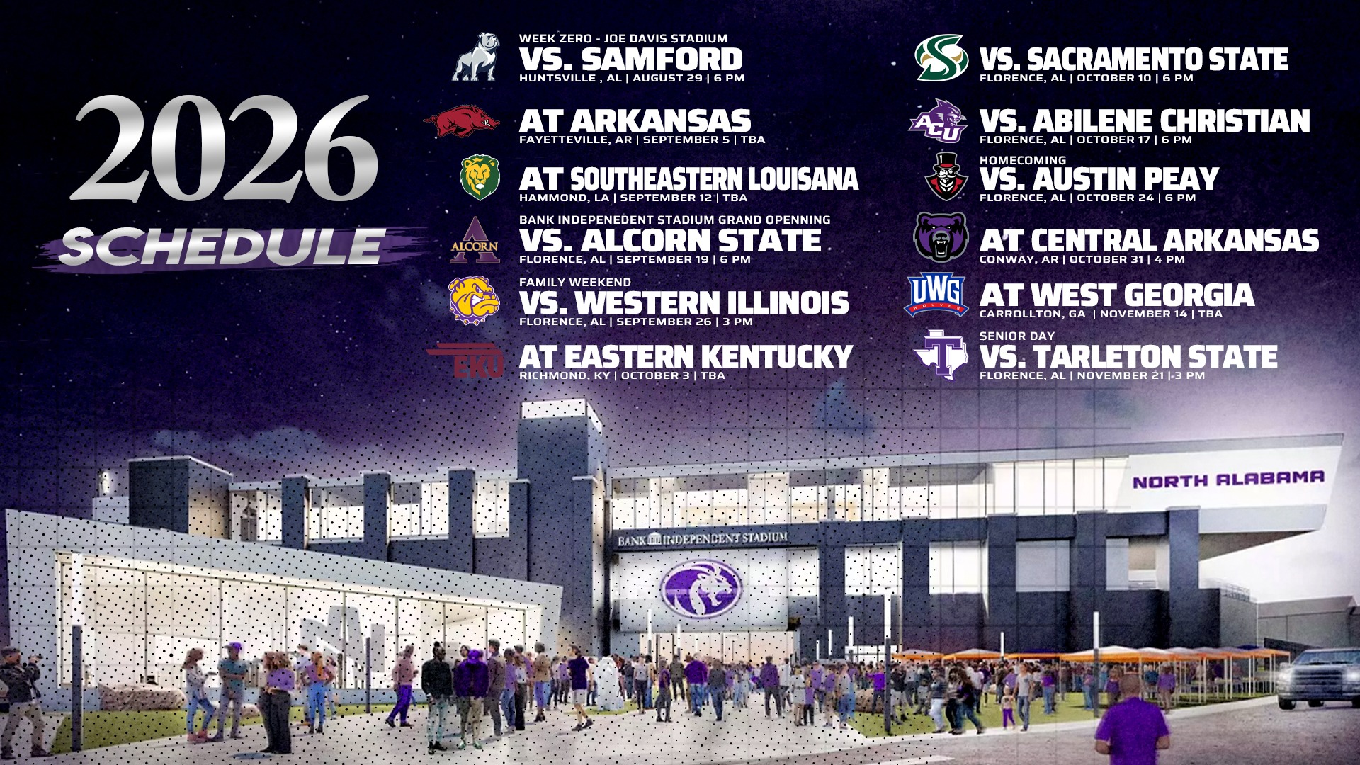 2026 FB Schedule Release