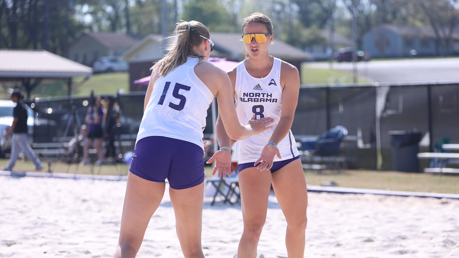 Jennah Atchley with Selma Robinson at the 2026 Shoals Beach Bash on March 27, 2026