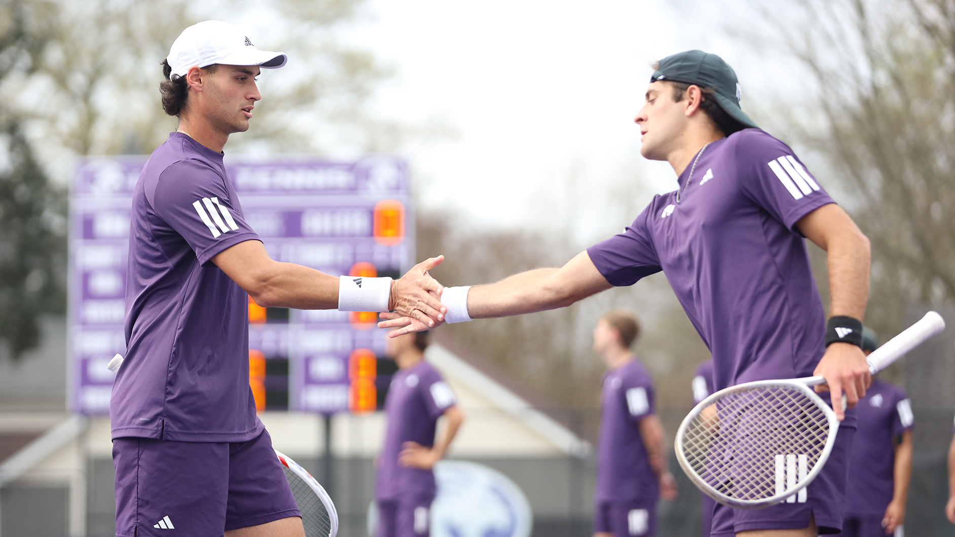 Alberto Altur and Izan Orgiles against Bellarmine on March 9, 2026