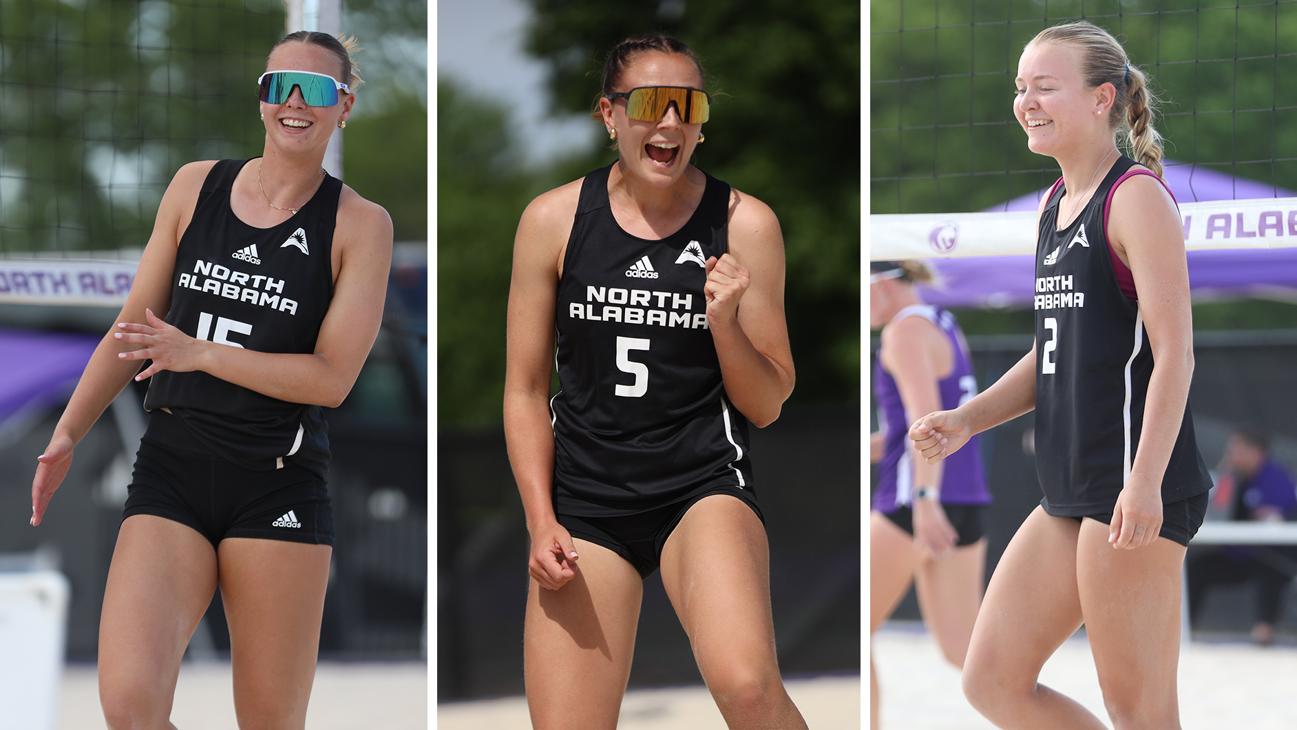 Selma, Audrey and Paige BVB All ASUN 2026