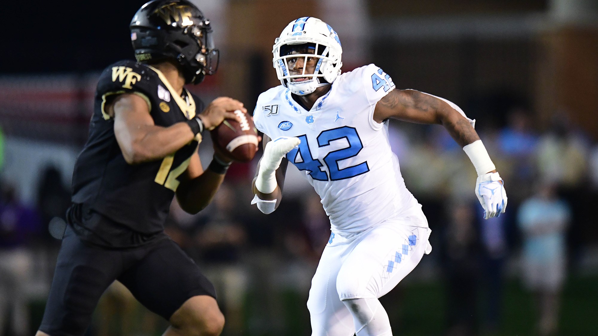 Tyrone Hopper Football University of North Carolina Athletics