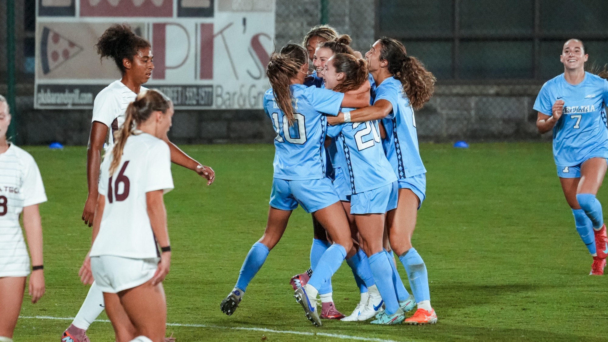 UNC Women's Soccer Opens ACC Play With 2-1 Win Over Virginia Tech UNC Women's Soccer Opens ACC Play With 2-1 Win Over Virginia Tech