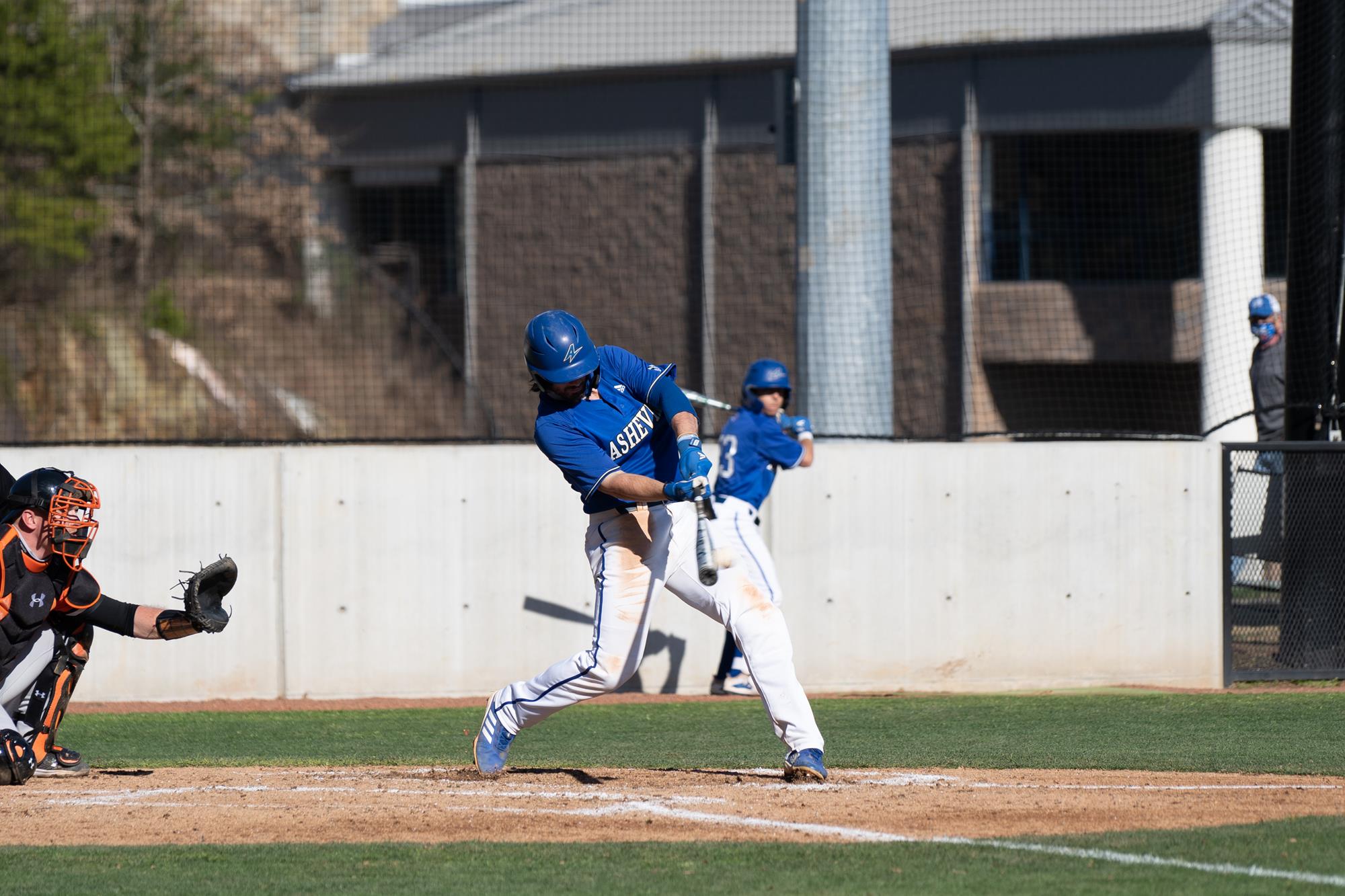 Baseball Earns a Split against Campbell Saturday UNC Asheville Athletics