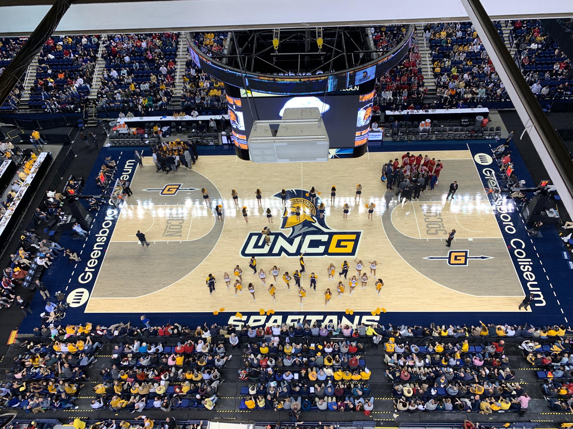 UNCGWofford Postponed UNC Greensboro