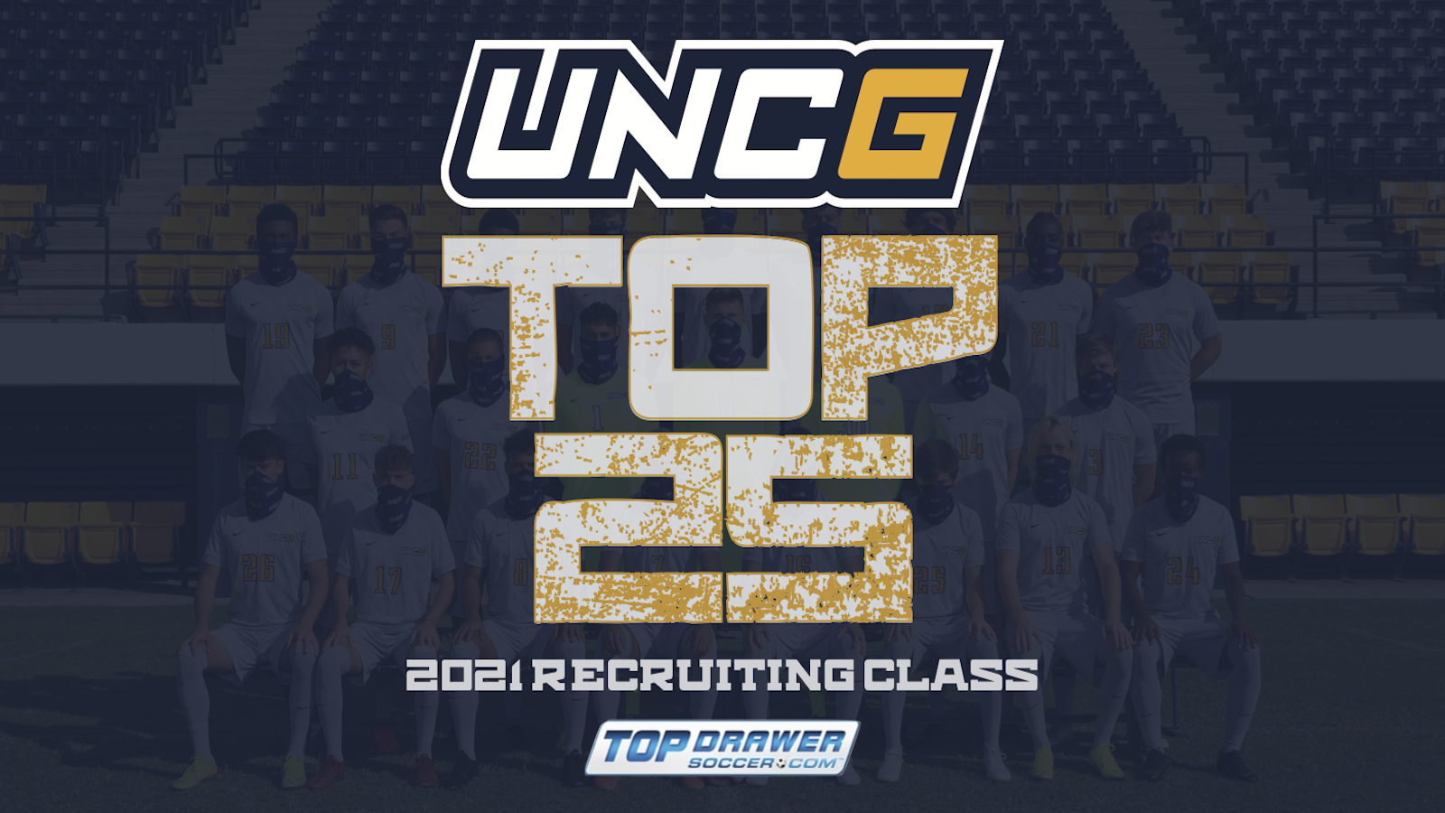 Men's Soccer Recruiting Class Earns Top 25 Ranking UNC Greensboro