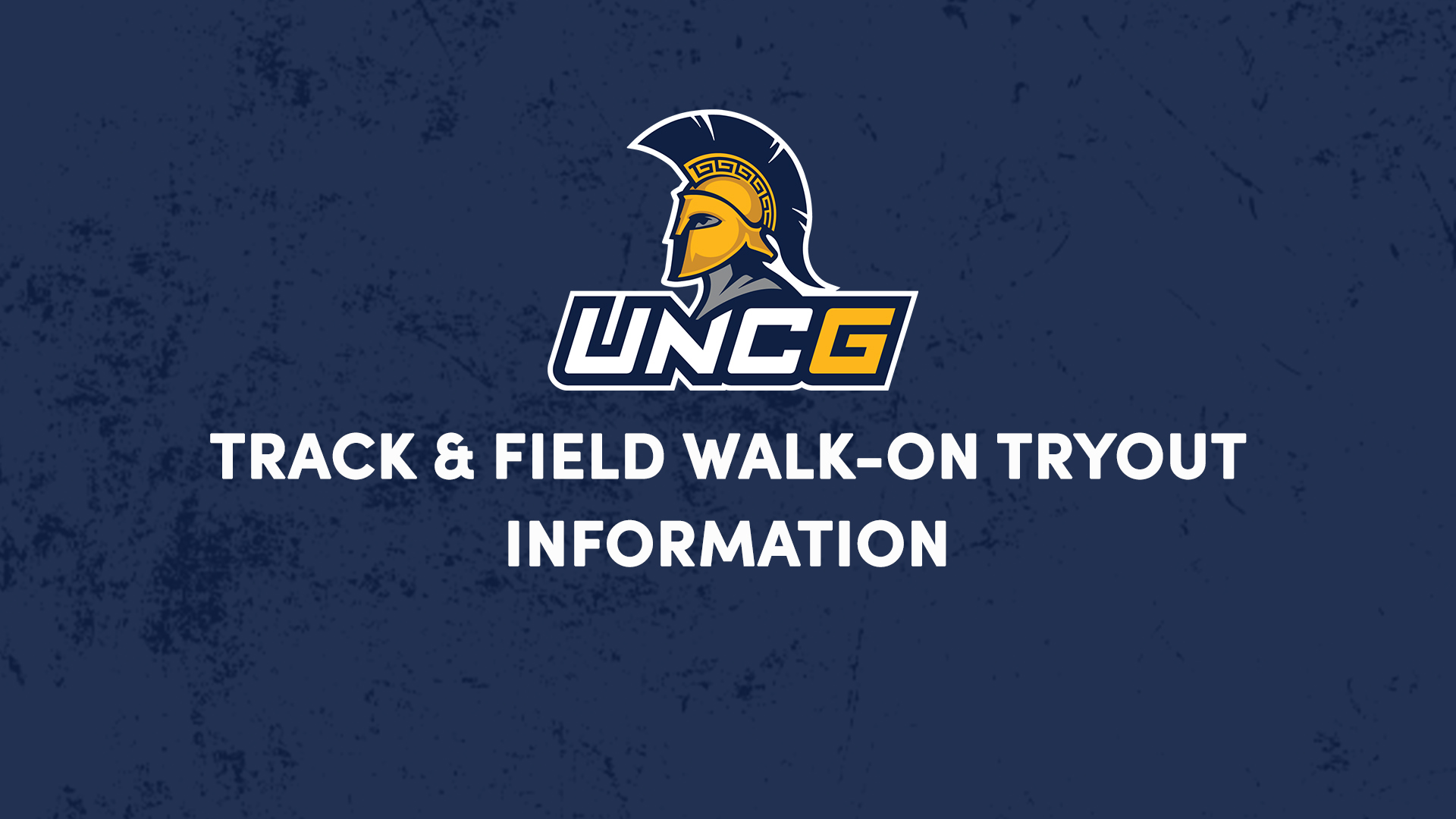 UNCG Track & Field to Host WalkOn Tryouts UNC Greensboro