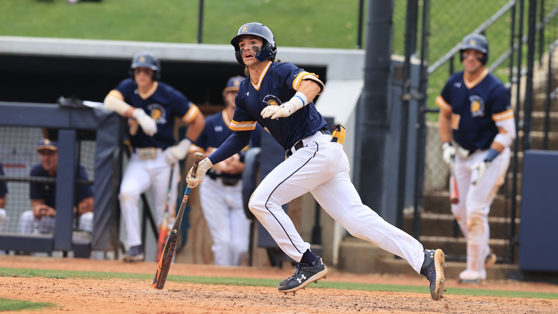 Late Surge Sends Baseball to RunRule Victory Over Samford UNC Greensboro