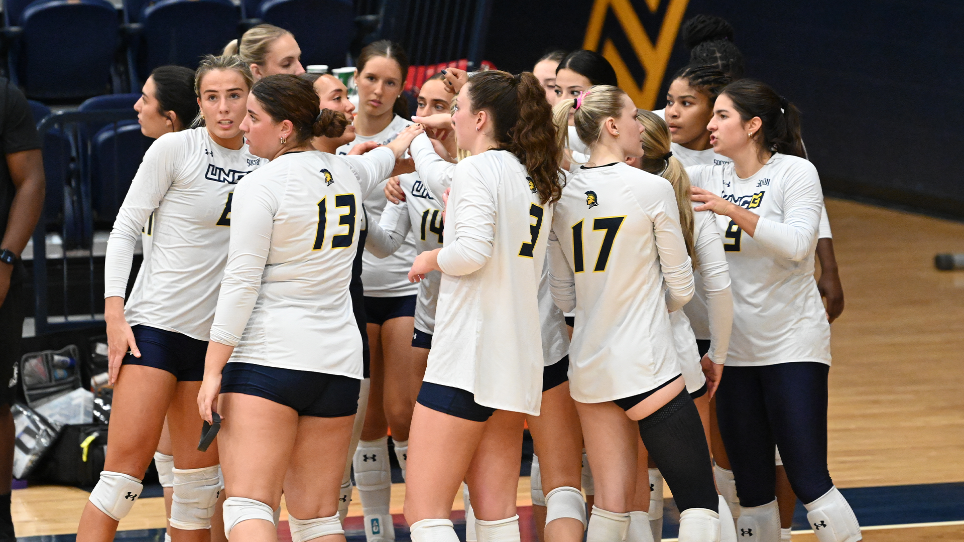 VB Team Huddle