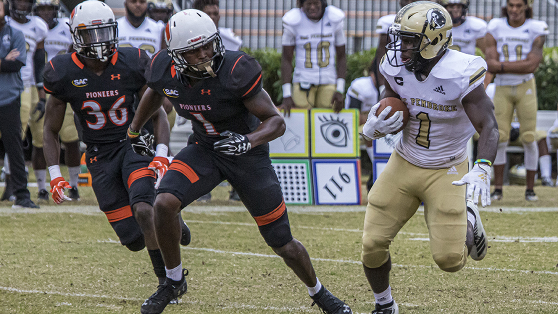 Josh Sheridan Football UNCP Athletics