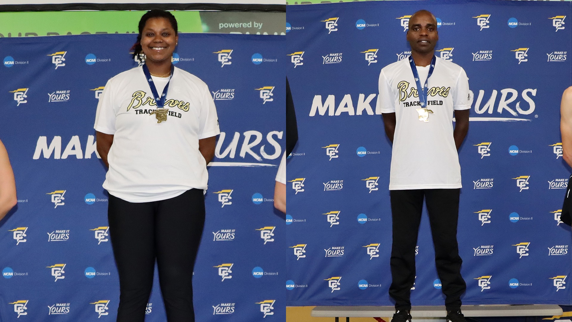 Raigan Evans and Joshua Chepkesir - Indoor Conference