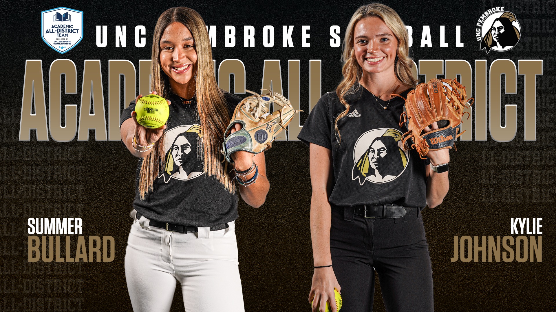 2025 Softball CSC Academic All-District