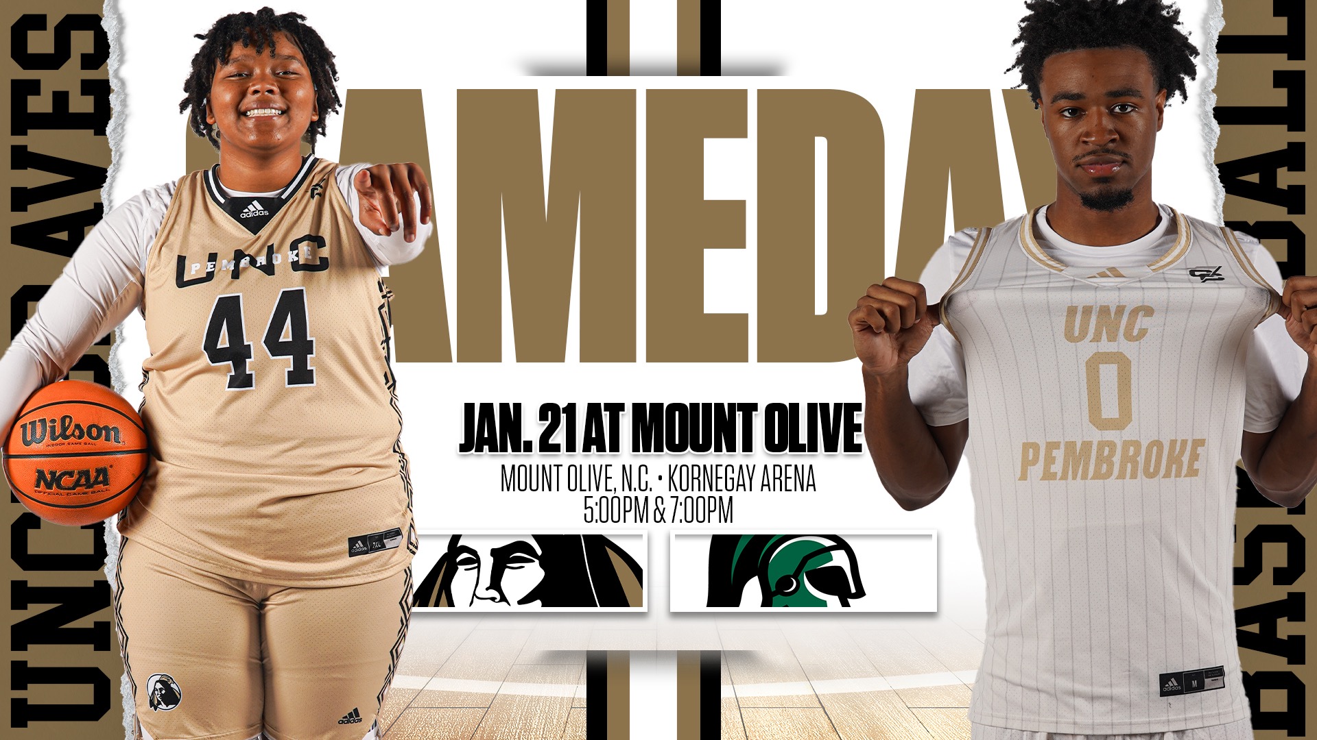 Basketball DH at Mount Olive 012126