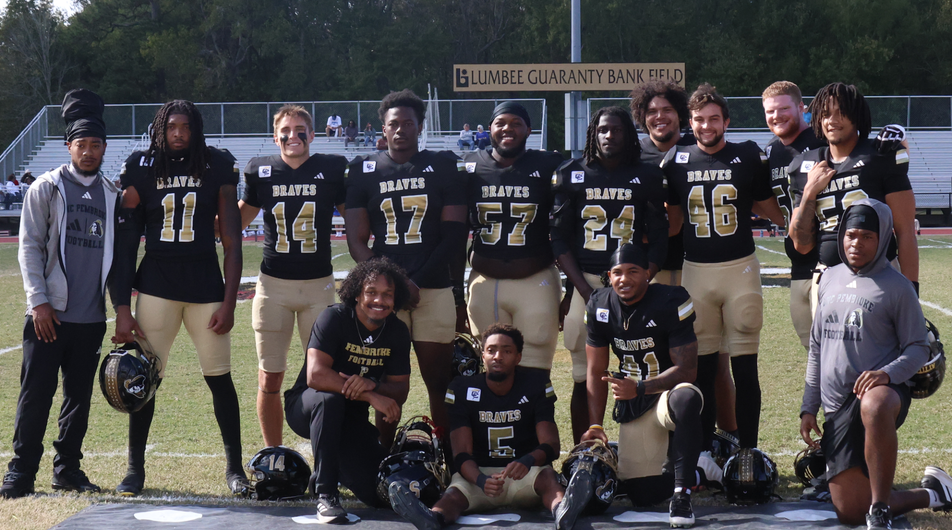 UNCP Football 2026 Senior Class