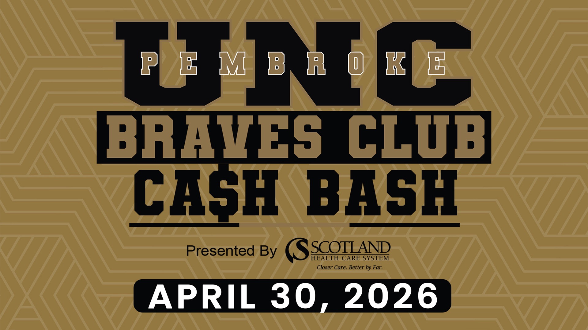 Cash Bash 2026 - Save The Date