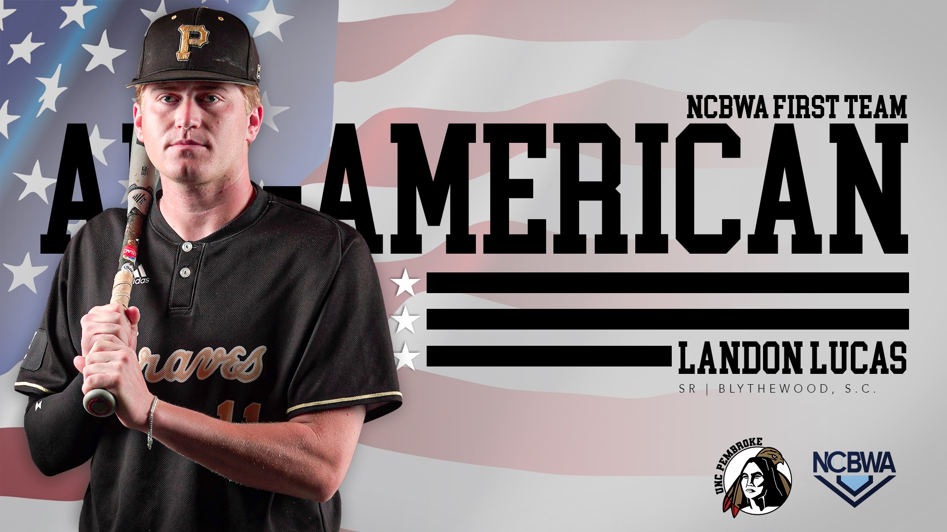 Landon Lucas NCBWA All-American 2026