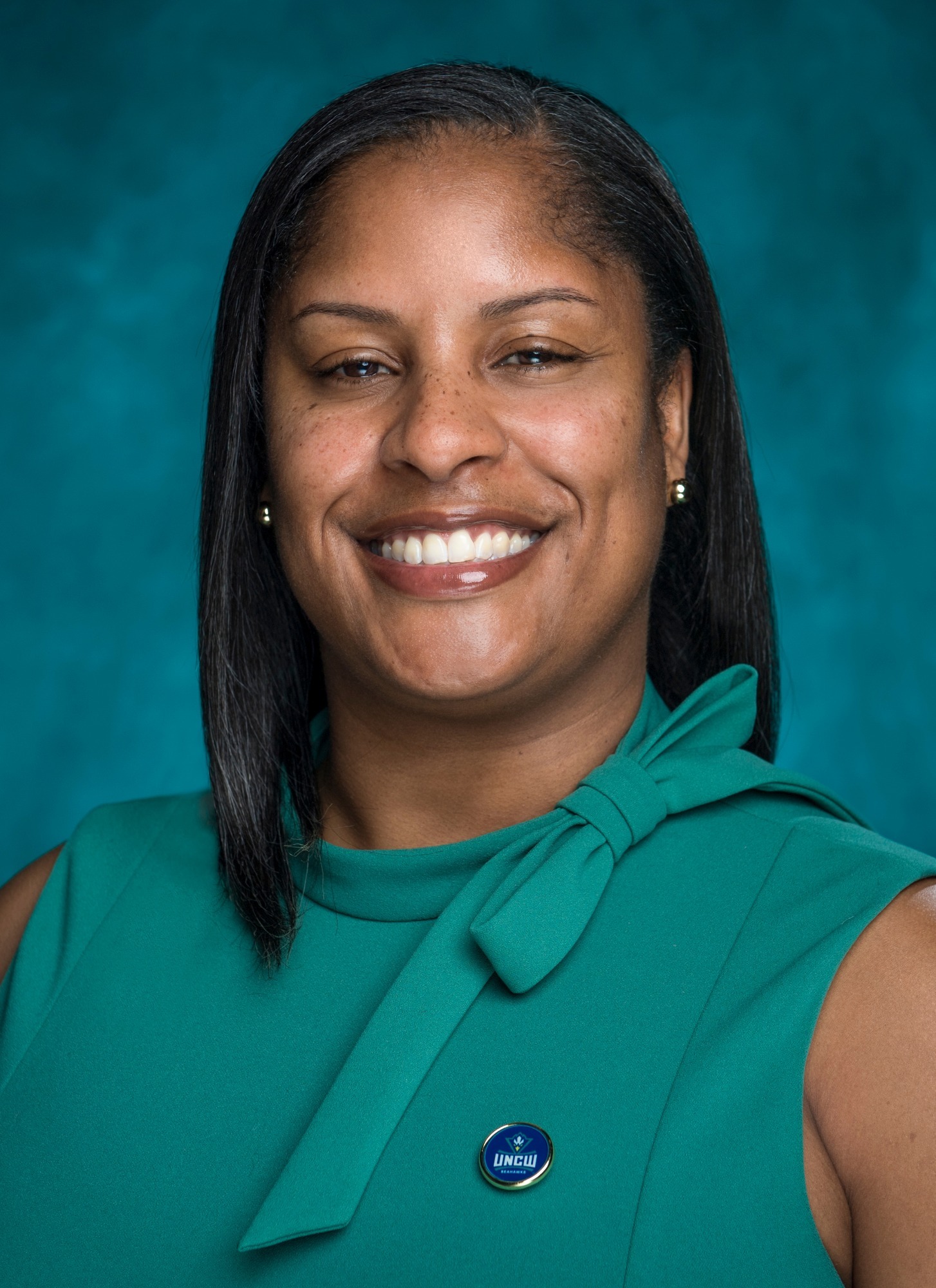Nicole Woods is named the 12th head coach in UNCW Women's Basketball history.  PHOTO BY: JEFF JANOWSKI/UNCW