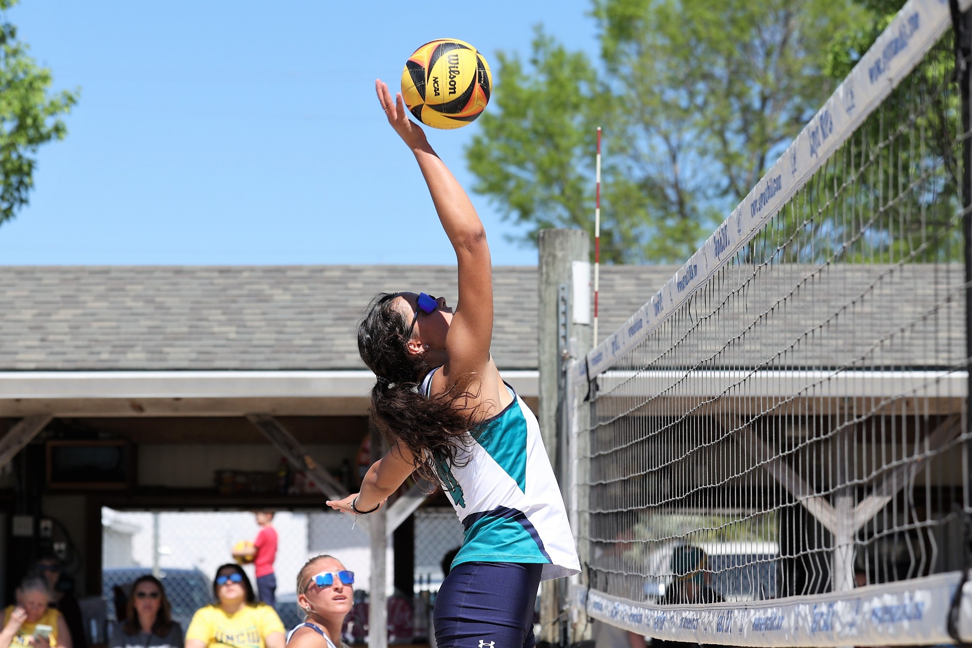 LaPata at the net attack 1