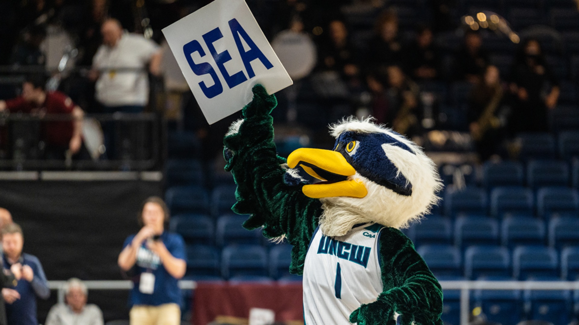 Sammy at CAA MBB Tournament