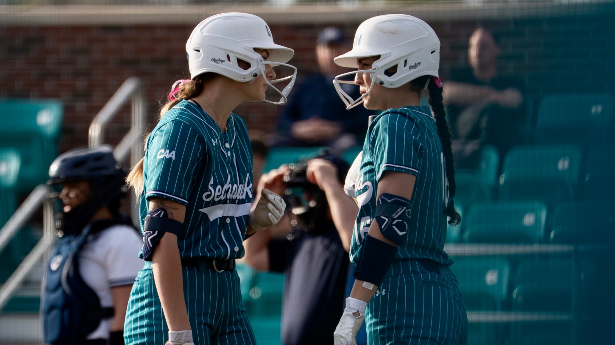 Freshman at softball