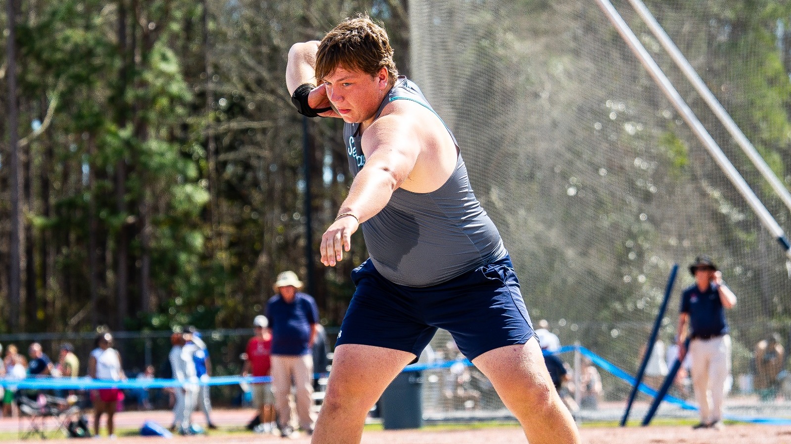 Miles Higgins at Seahawk Invitational