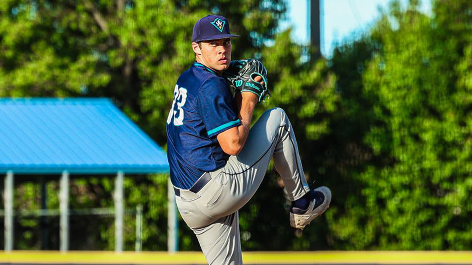 Williford fires to the plate at NC A&T