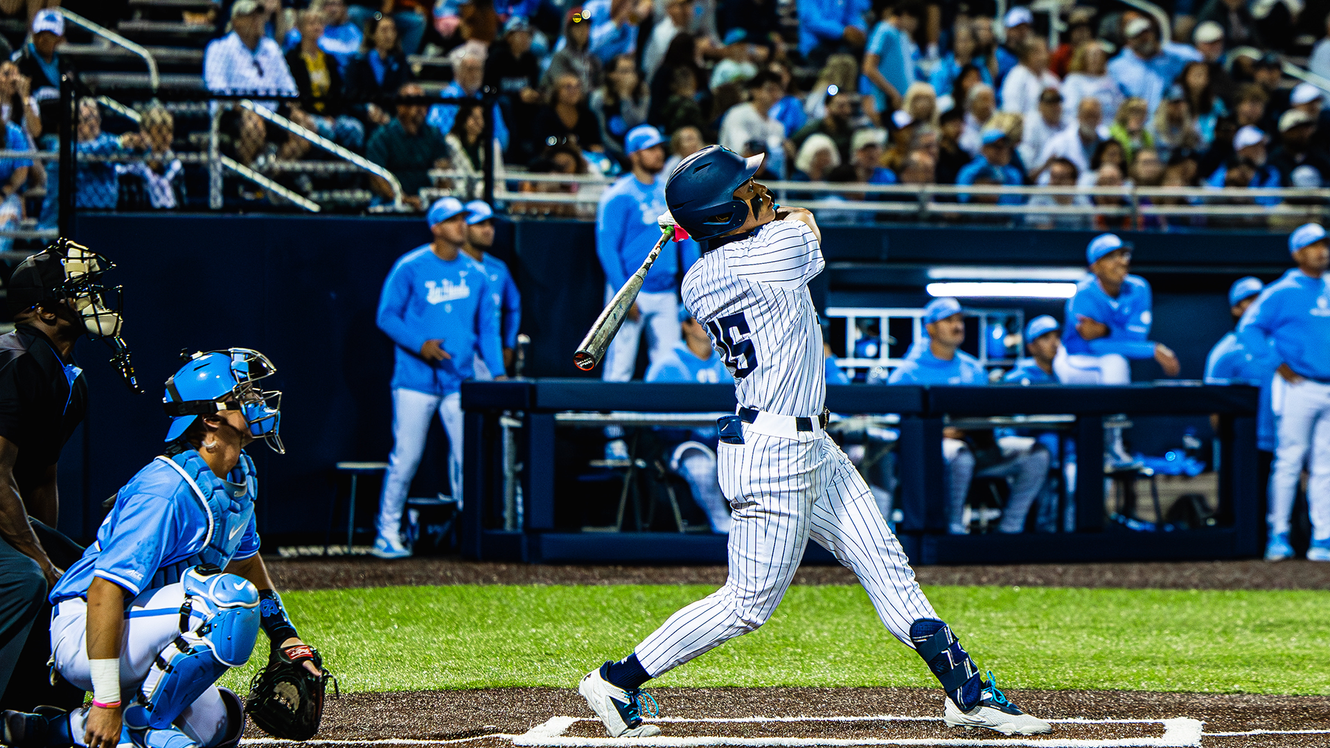 Lucas homers twice in a loss to North Carolina