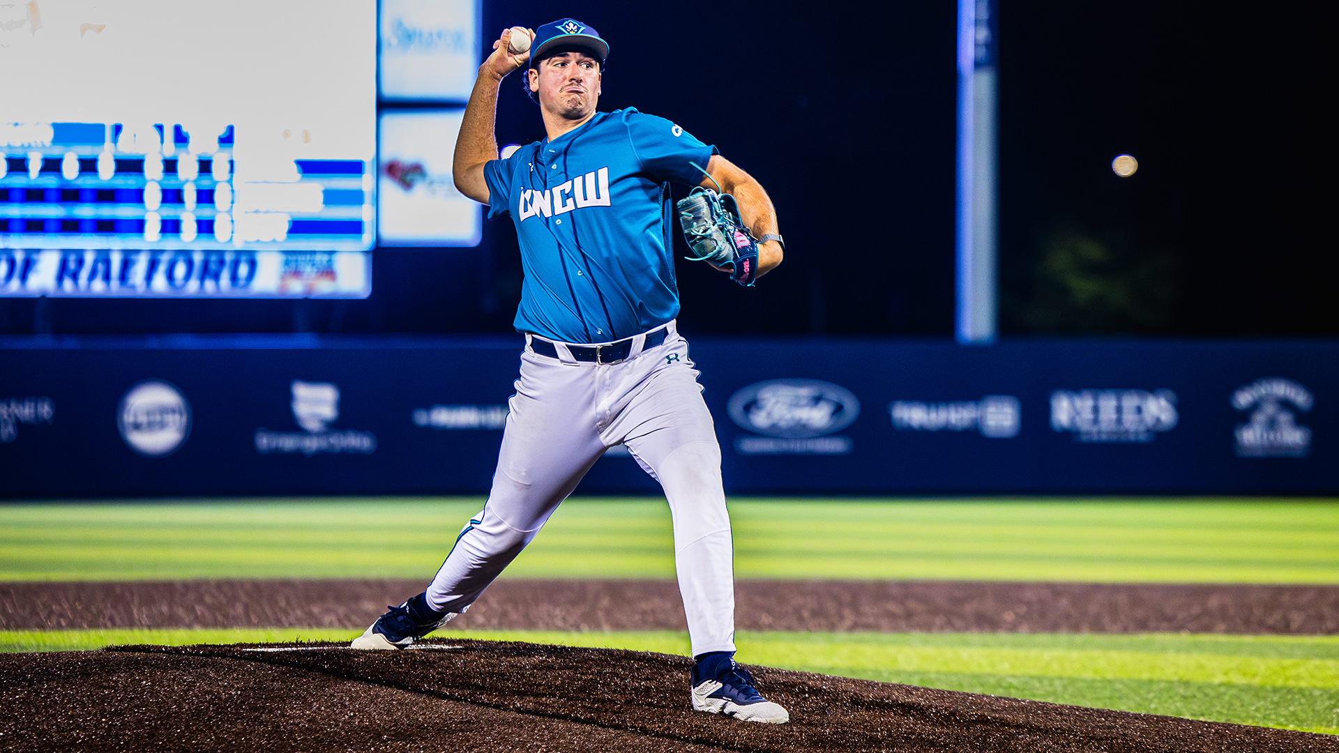 Marshburn makes a pitch in UNCW's loss to Northeastern
